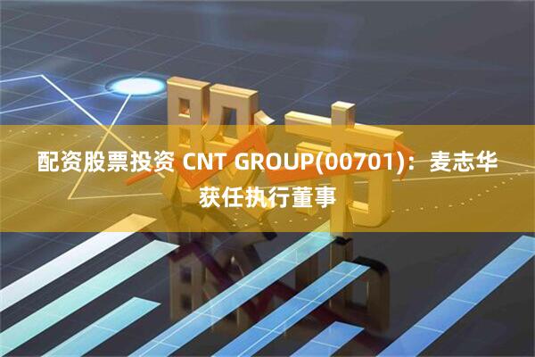 配资股票投资 CNT GROUP(00701)：麦志华获任执行董事
